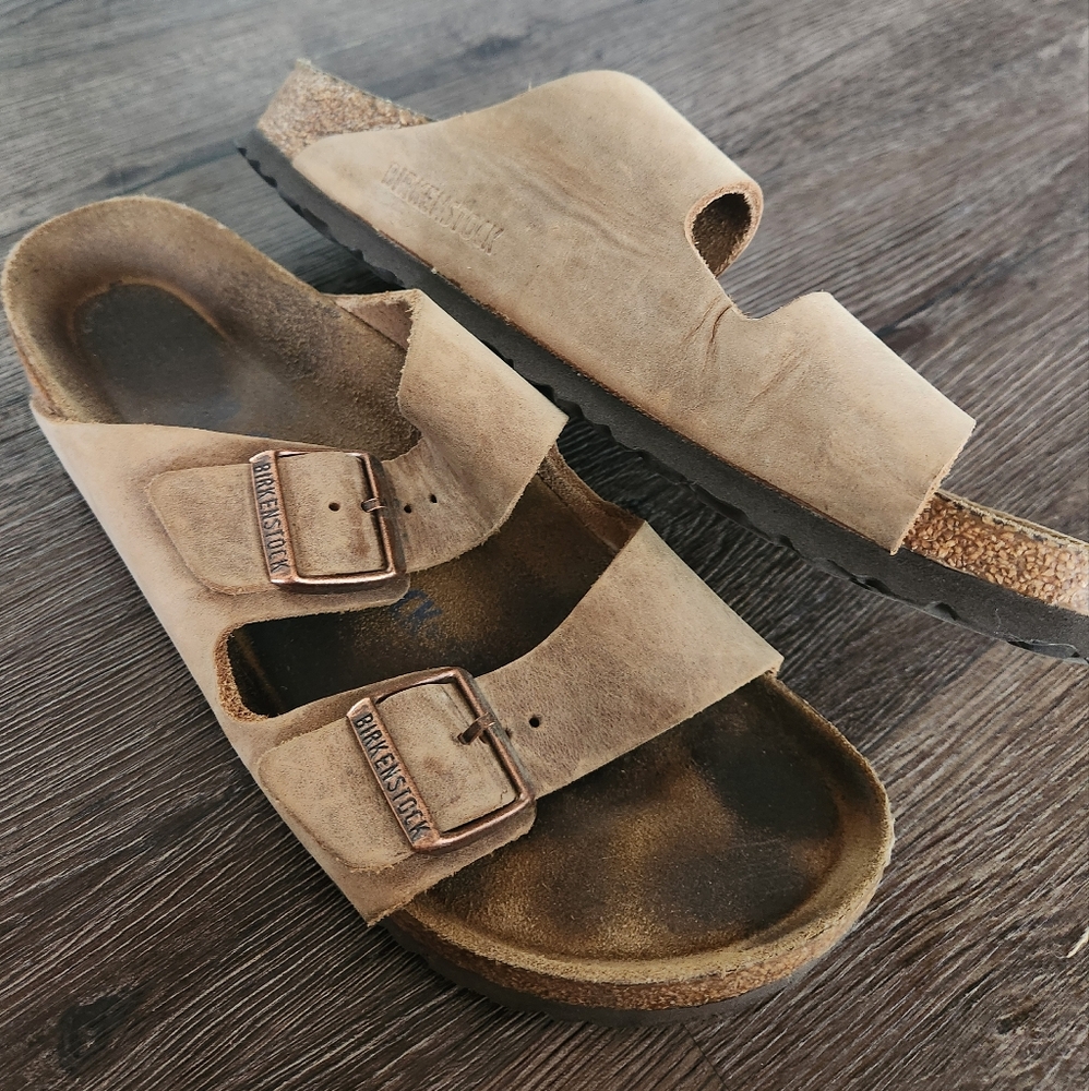 Birkenstock double leather strap size EU 40/10